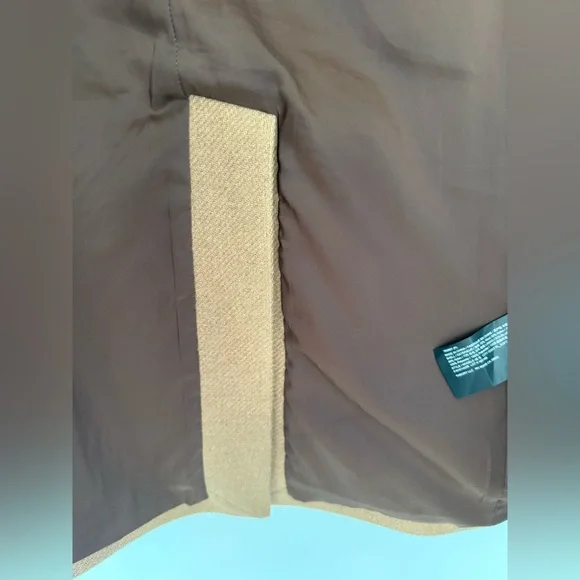 Theory City Coat Wool Blend Haystack Camel P / XS NWOT